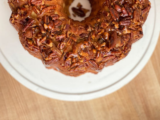 Pecan Caramel Bundt Cake