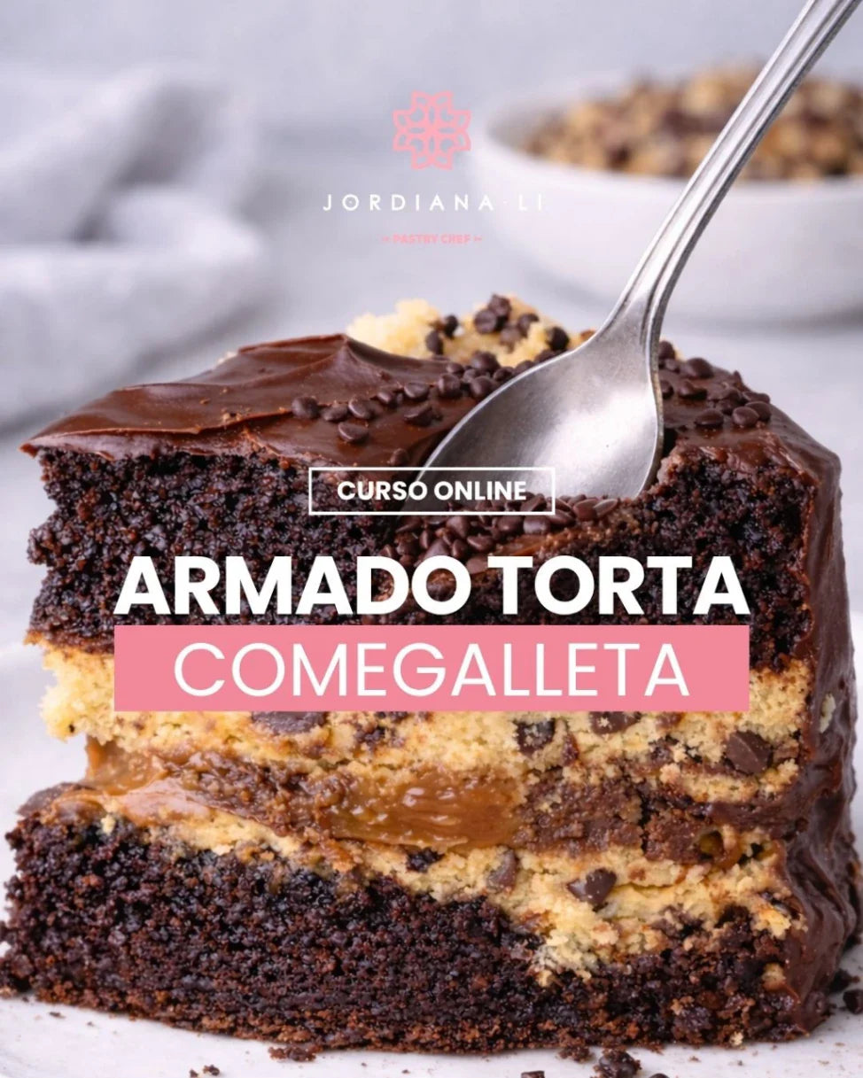 Armado ComeGalleta - Jordiana Li Escuela de Repostería Online