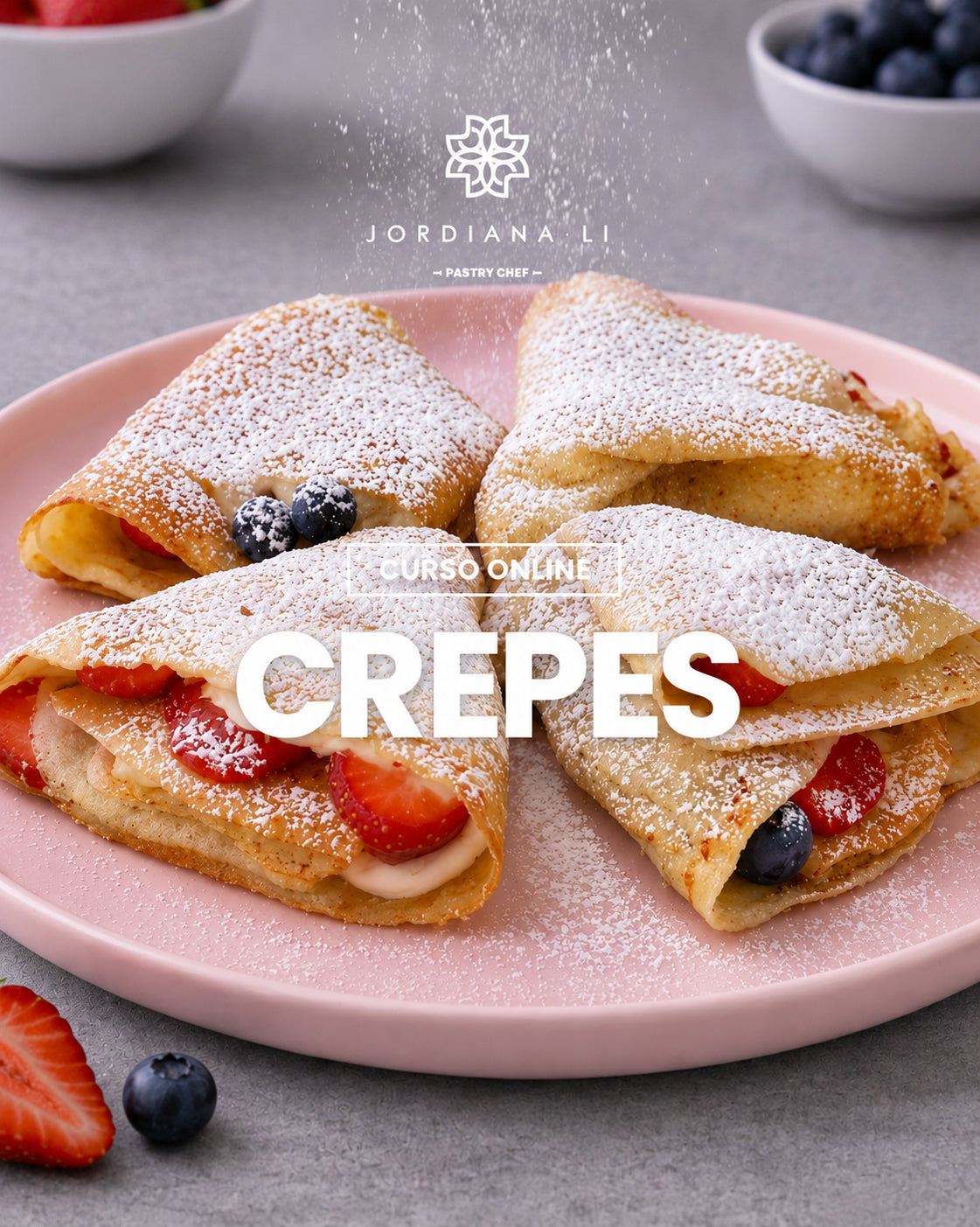 Crepes by Miranda Li - Jordiana Li Escuela de Repostería Online