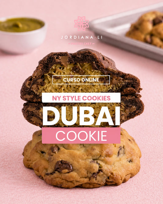 Dubai Cookie Style - Jordiana Li Escuela de Repostería Online
