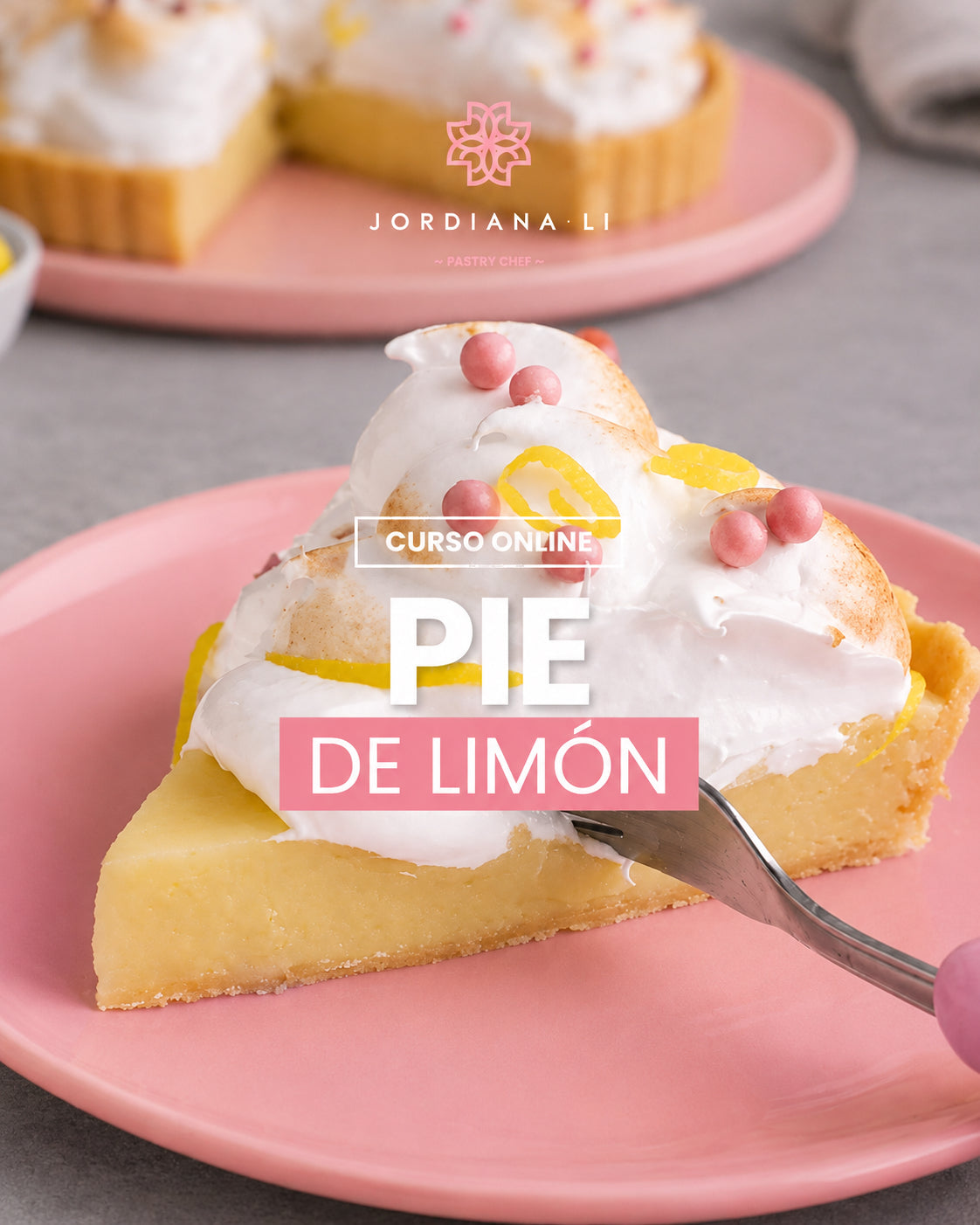 Pie de Limón - Jordiana Li Escuela de Repostería Online