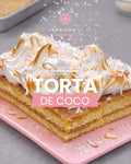 Torta de Coco - Jordiana Li Escuela de Repostería Online