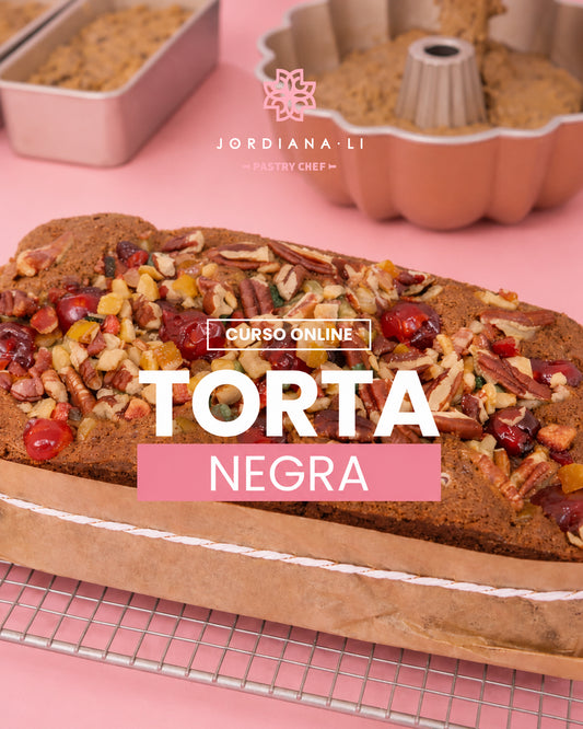 Torta Negra - Jordiana Li Escuela de Repostería Online