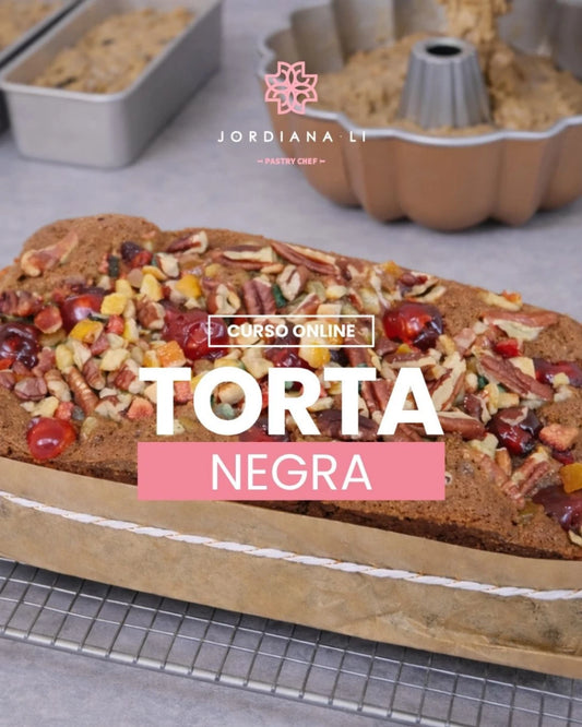 Torta Negra - Jordiana Li Escuela de Repostería Online